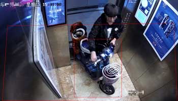 电瓶车入电梯检测