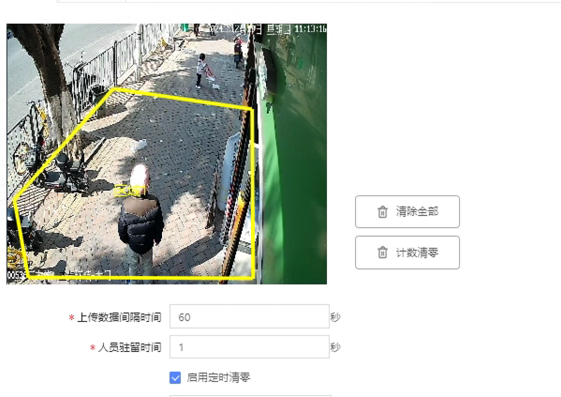 大参林客流统计过店算法应用案例