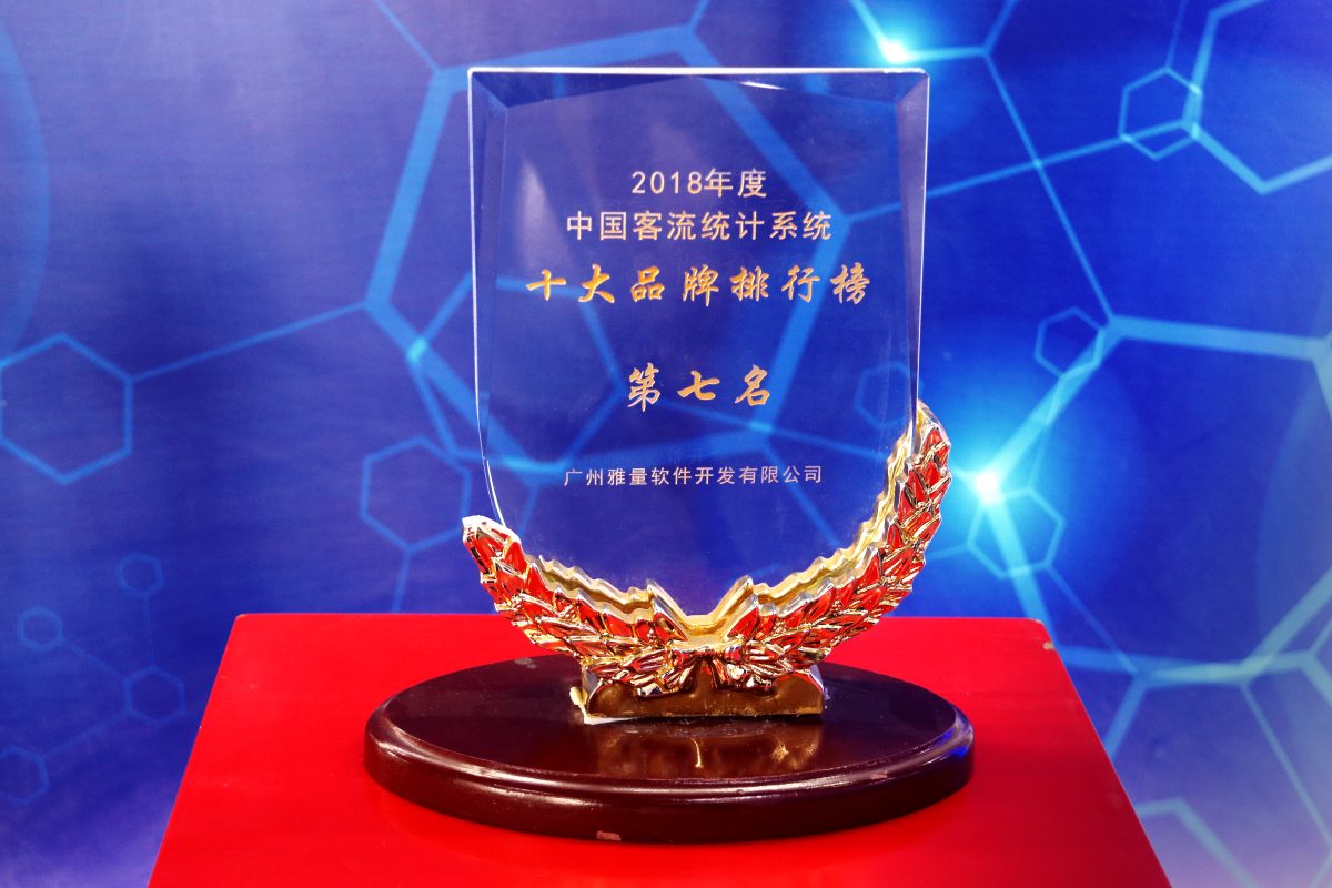 2018年度中国客流统计系统十大品牌排行榜